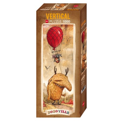PUZZLE 1000 PIECES : RED BALOON